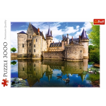 Puzzle 3000el. Zamek w Sully-sur-Loire TREFL 33075