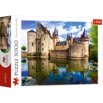 Puzzle 3000el. Zamek w Sully-sur-Loire TREFL 33075