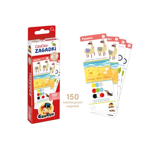 CzuCzu Zagadki dla dzieci w wieku 6-7 lat 2718