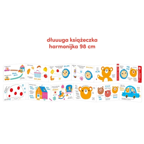 CzuCzu Paluszkowe zabawy książeczka aktywizująca 2725