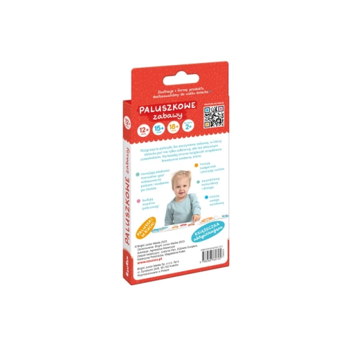 CzuCzu Paluszkowe zabawy książeczka aktywizująca 2725
