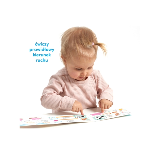 CzuCzu Paluszkowe zabawy książeczka aktywizująca 2732