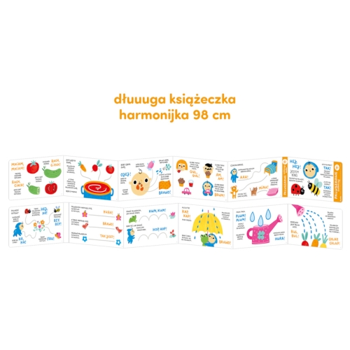 CzuCzu Paluszkowe zabawy książeczka aktywizująca 2749