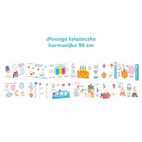 CzuCzu Paluszkowe zabawy książeczka aktywizująca 2756