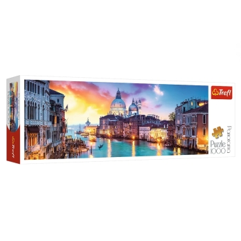 Trefl Puzzle 1000el Panorama Canal Grande, Wenecja 29037