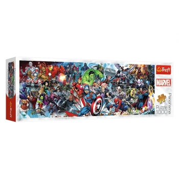 Trefl Puzzle 1000el Panorama Dołącz do Uniwersum Marvela 29047