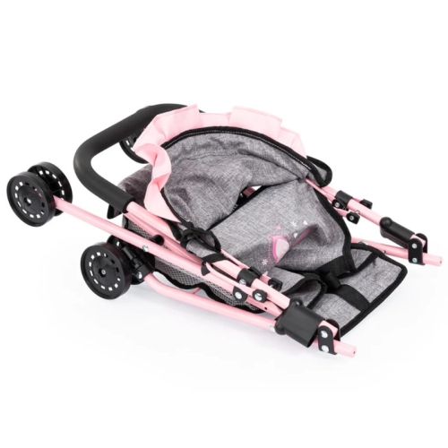 Zestaw akcesoriów dla lalek 5w1 spcerówka łóżeczko Bayer 2925