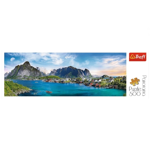 Trefl Puzzle 500el Panorama Archipelag Lofoty, Norwegia 29500