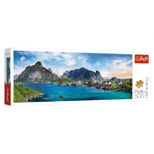 Trefl Puzzle 500el Panorama Archipelag Lofoty, Norwegia 29500