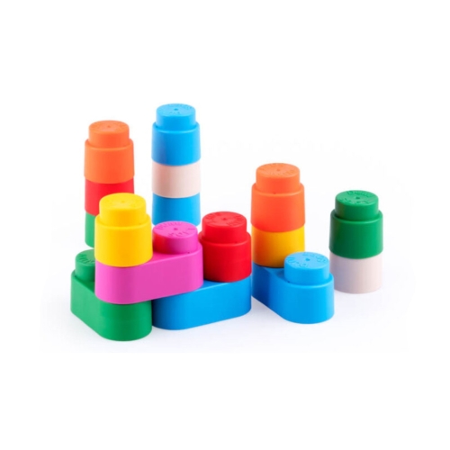 Dumi Blocks Super Miękkie Klocki 16szt. Dumel 30013