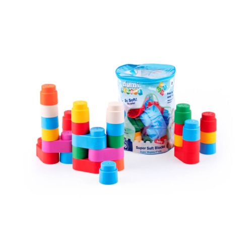 Dumi Blocks Super Miękkie Klocki 30szt. Dumel 30014