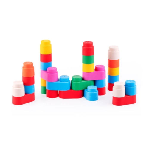 Dumi Blocks Super Miękkie Klocki 30szt. Dumel 30014