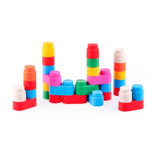 Dumi Blocks Super Miękkie Klocki 30szt. Dumel 30014