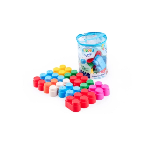 Dumi Blocks Super Miękkie Klocki 30szt. Dumel 30014