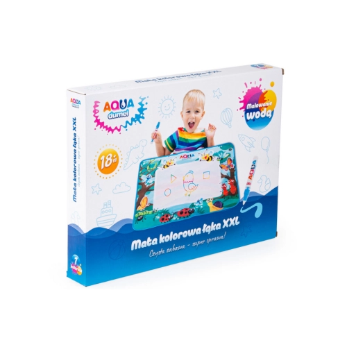 Mata wodna do rysowania dla dzieci Kolorowa Łąka XXL Dumel 30017