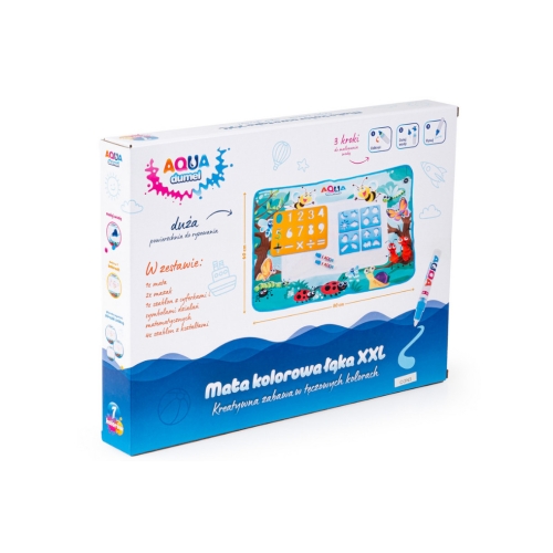 Mata wodna do rysowania dla dzieci Kolorowa Łąka XXL Dumel 30017