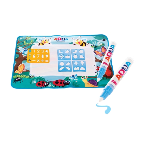 Mata wodna do rysowania dla dzieci Kolorowa Łąka XXL Dumel 30017