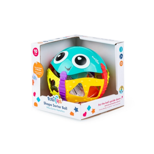 Zabawka sensoryczna piłka sorter kształtów TuliFun TF30117