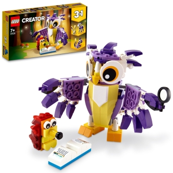 Lego Creator 3w1 Fantastyczne leśne stworzenia 31125