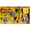 Lego Creator 3w1 Fantastyczne leśne stworzenia 31125