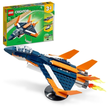 Lego Creator 3w1 Odrzutowiec naddźwiękowy 31126