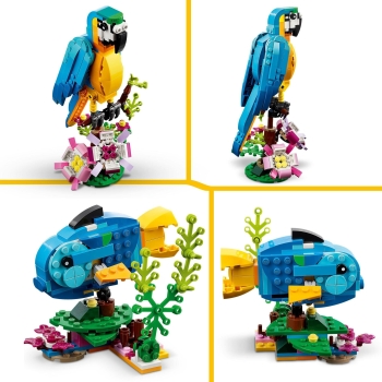 Lego Creator 3w1 Egzotyczna papuga 31136