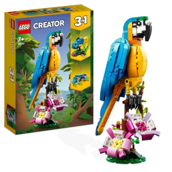 Lego Creator 3w1 Egzotyczna papuga 31136