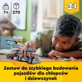 Lego Creator 3w1 Ciężarówka z platformą i helikopterem 31146