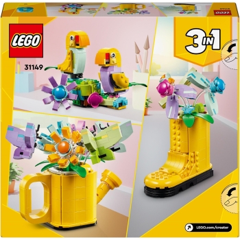 Lego Creator 3w1 Kwiaty w konewce 31149