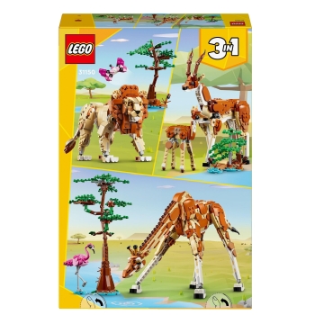 Lego Creator 3w1 Dzikie zwierzęta z safari 31150