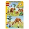 Lego Creator 3w1 Dzikie zwierzęta z safari 31150