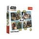 Trefl Puzzle 4w1 Mandalorian i jego Świat