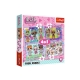 Trefl Puzzle 4w1 Poznaj laleczki LOL 34613