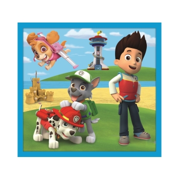 Trefl Puzzle 10w1 Niezawodna drużyna Psiego Patrolu Paw Patrol 96001