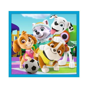 Trefl Puzzle 10w1 Niezawodna drużyna Psiego Patrolu Paw Patrol 96001