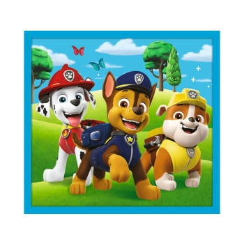 Trefl Puzzle 10w1 Niezawodna drużyna Psiego Patrolu Paw Patrol 96001