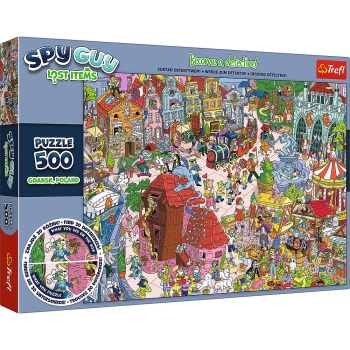 Puzzle 500el Spy Guy Gdańsk, Polska Trefl 37479