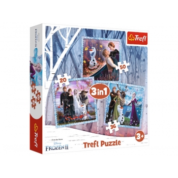 Trefl Puzzle 3w1 Magiczna Opowieść.