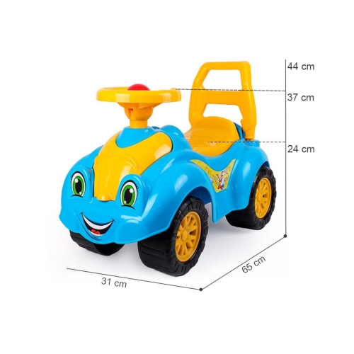 Jeździk Dla Dzieci Niebieski Technok 3510