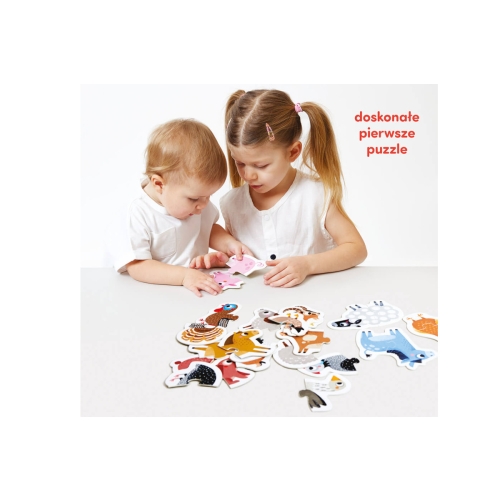 CzuCzu Puzzle do pary Zwierzątka na wsi 18msc+ 1811