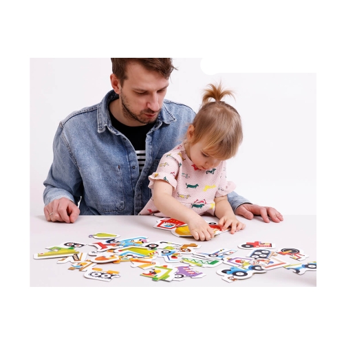 CzuCzu Puzzle progresywne Pojazdy na budowie 2+ 1842
