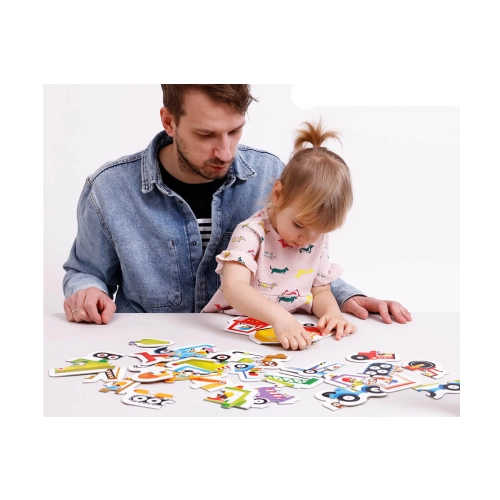 CzuCzu Puzzle progresywne Pojazdy na budowie 2+ 1842