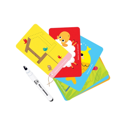 CzuCzu Zwierzątka z pisakiem zmazywakiem 3555