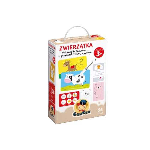 CzuCzu Zwierzątka z pisakiem zmazywakiem 3555