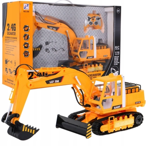Ogromna Zdalnie Sterowana Koparka