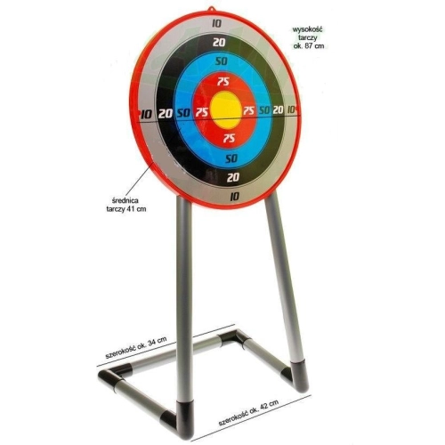 ŁUK Z TARCZĄ DLA MAŁEGO ROBIN HOODA  35881F-2