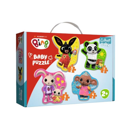 Trefl Puzzle Baby Classic. Bing i Przyjaciele 36085