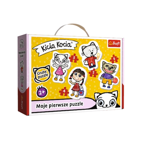 Wesoła Kicia Kocia Moje Pierwsze Puzzle 36088