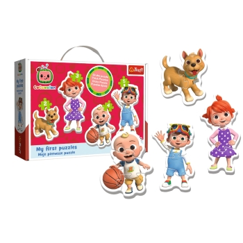 Trefl Puzzle Baby Classic. Cocomelon Moje Pierwsze Puzzle 36129