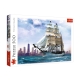 Trefl Puzzle 500el Żaglowiec na tle Chicago 37120